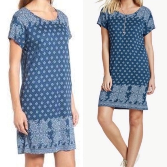 Lucky Brand Short Sleeve Tunic T-Shirt Dress Size XS - Picture 6 of 8